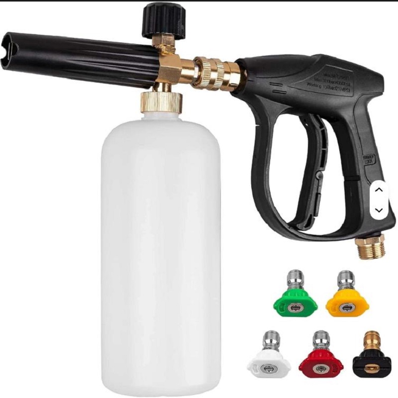 Vacuum Chamber Kit With Pump - Car Washer High Pressure Wash Gun