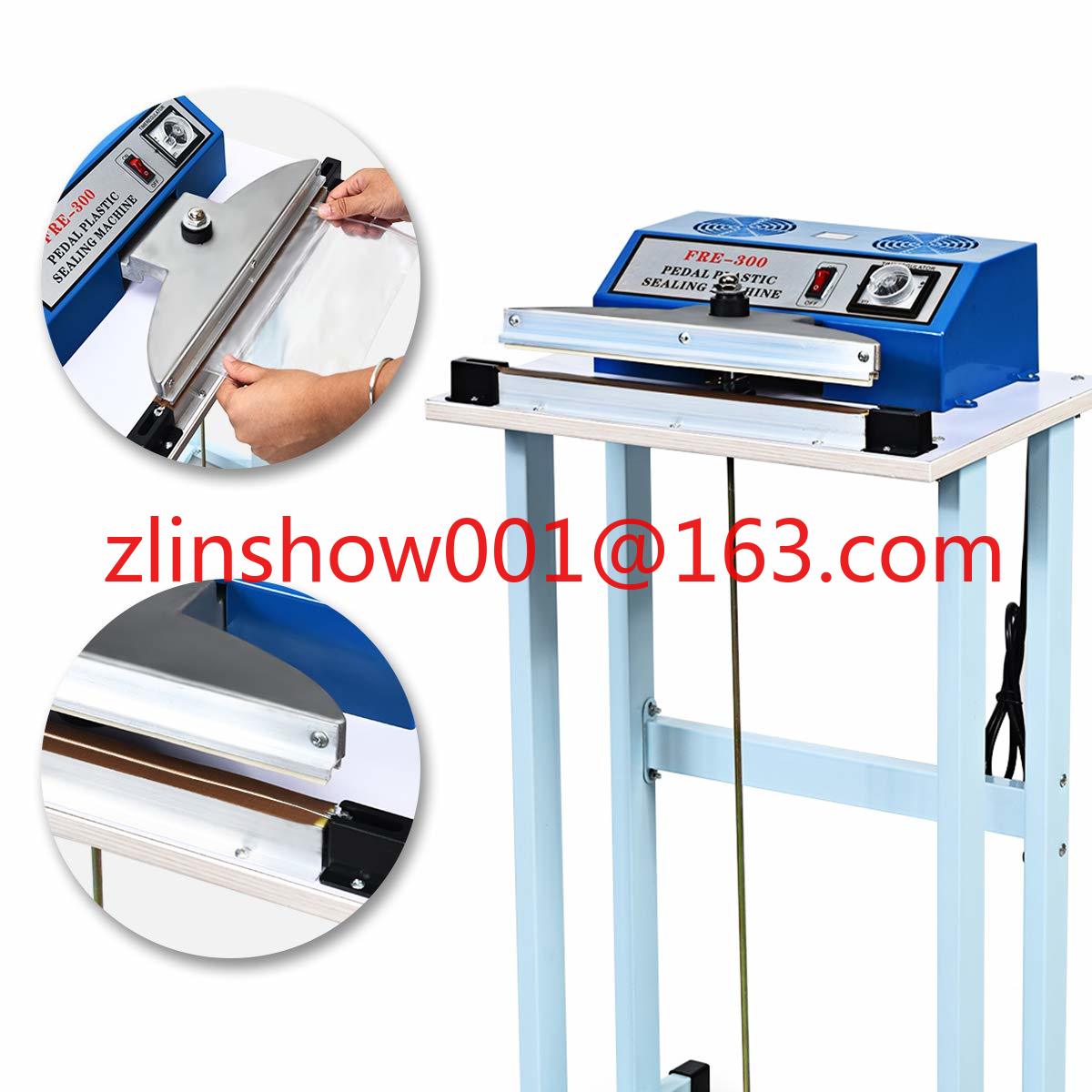 Plastic Bag Impulse Heat Sealer - Semi-Automatic 500mm Table Type Pedal Impulse
