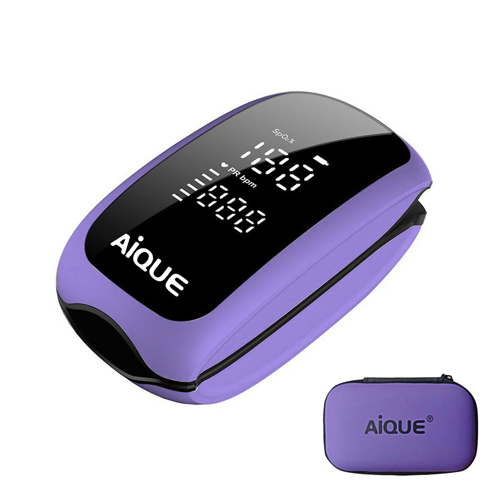 Pulse Oximeter Fingertip Rechargeable - AiQUE Rechargeable Digital Finger Pulse Oximeter