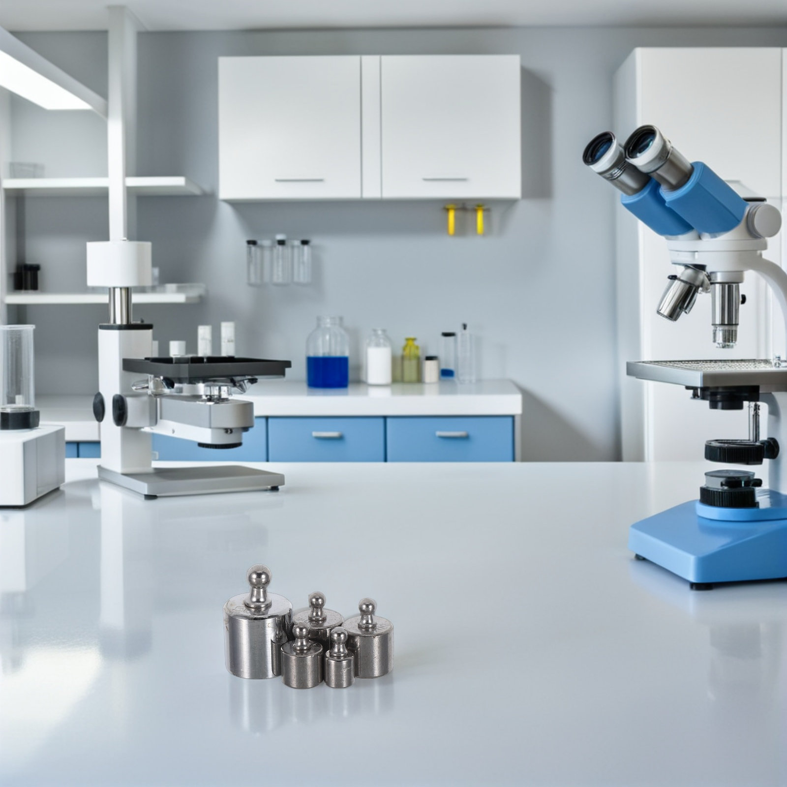 Set of Stainless Steel Weights - Lab Equipment ulasan dan harga