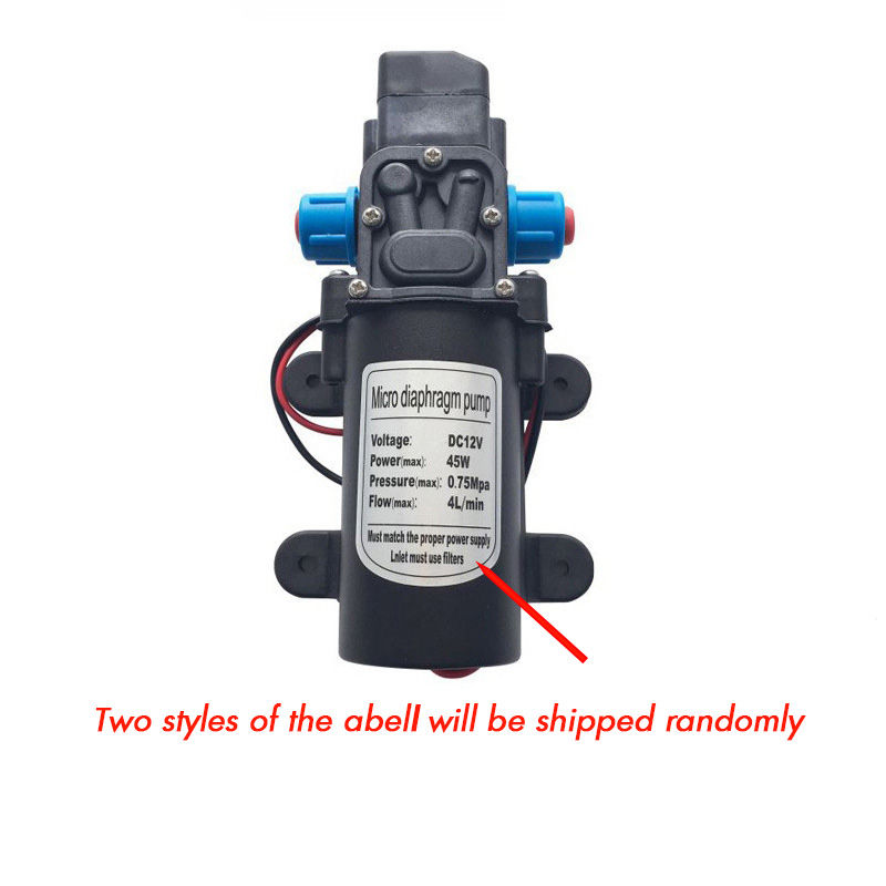 45W Self Priming Sprayer Pump  - Mini Peristaltic Pump 12V ulasan dan harga