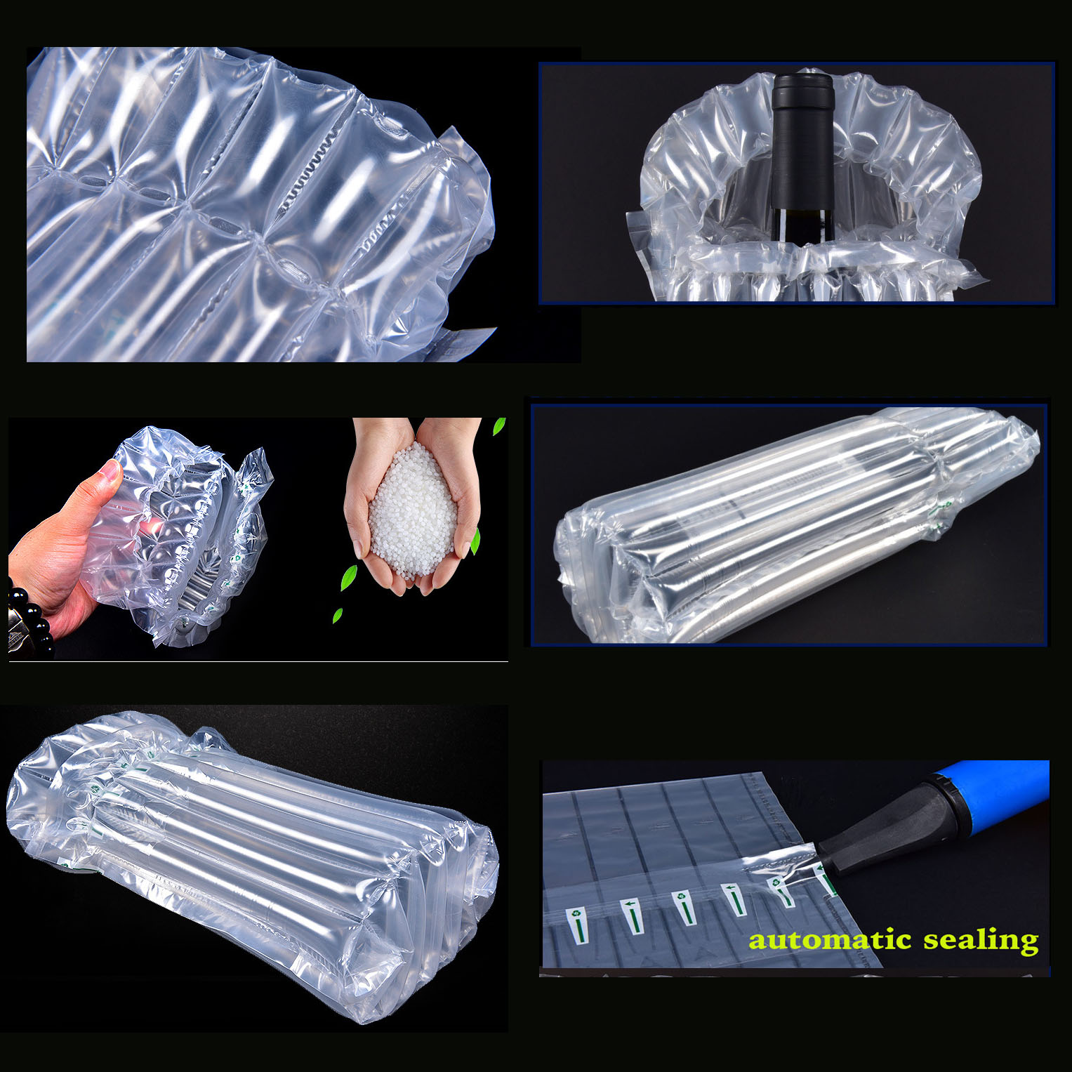 Inflatable Air Buffer Filler P - Air Bubble Wrap Roll Packaging ulasan dan harga