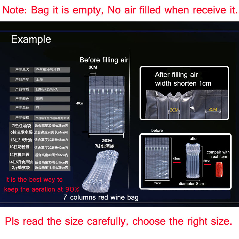Inflatable Air Buffer Filler P - Air Bubble Wrap Roll Packaging ulasan dan harga