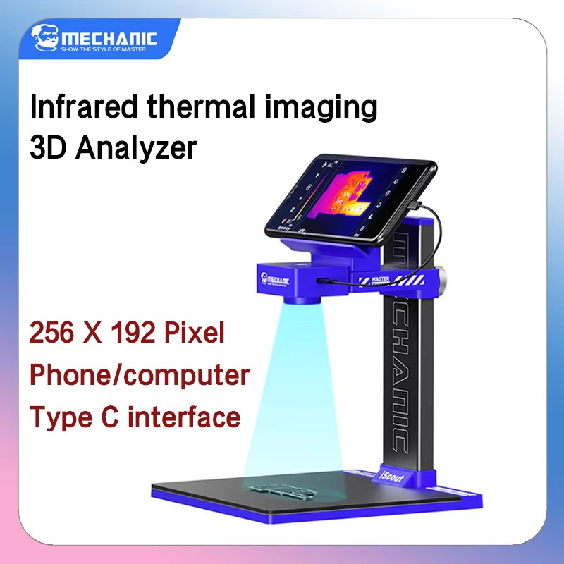 Mechanic iScout 3D Thermal Ima - Thermal Imaging Camera Pcb Repair ulasan dan harga