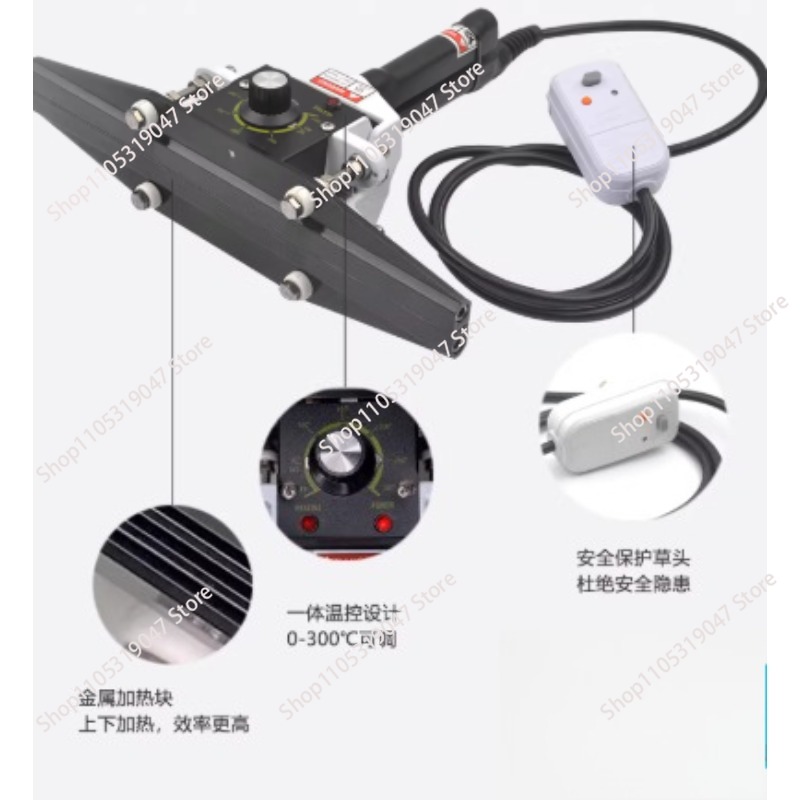 220V Hand Impulse Sealer Handh - Plastic Bag Impulse Heat Sealer ulasan dan harga