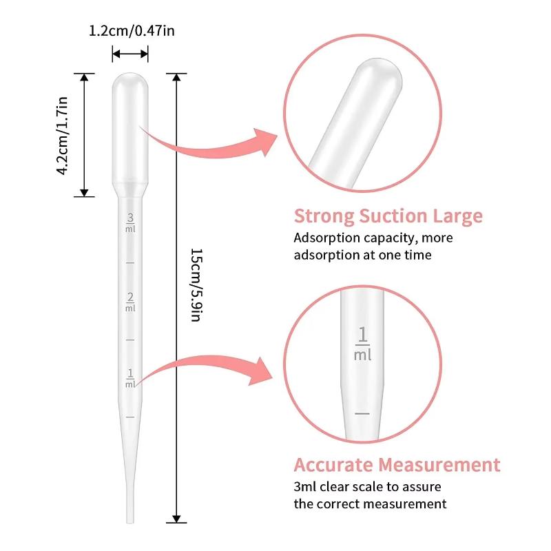 100Pcs/Lot Laboratory Pipette  - Lab Equipment ulasan dan harga