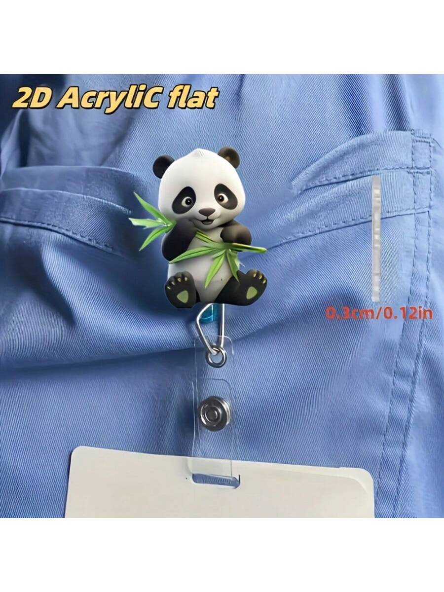 1PC Cute Cat Retractable Badge - Medical Supplies ulasan dan harga