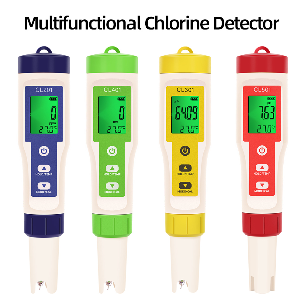 PH/CL2/H2/ORP/Temperature Mete - Ph Meter Digital Water Tester ulasan dan harga