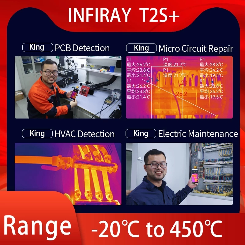 InfiRay T2S Plus Thermal Image - Thermal Imaging Camera Pcb Repair ulasan dan harga