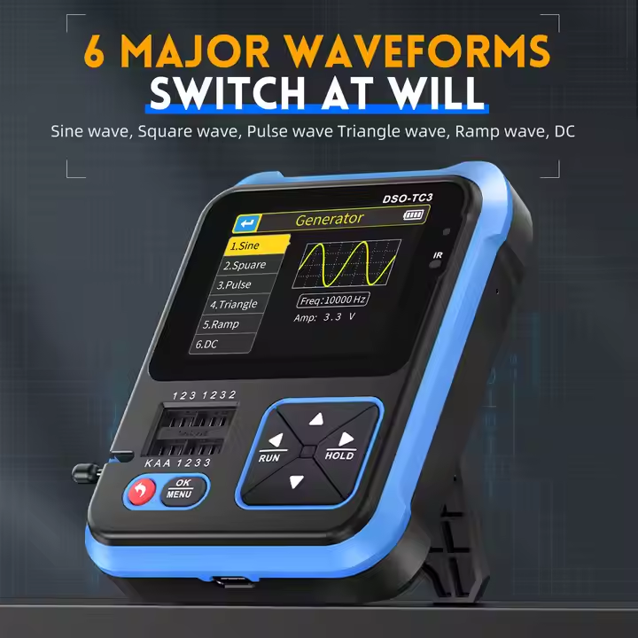 FNIRSI DSO-TC3 Mini Handheld D - Fnirsi Digital Oscilloscope Handheld ulasan dan harga