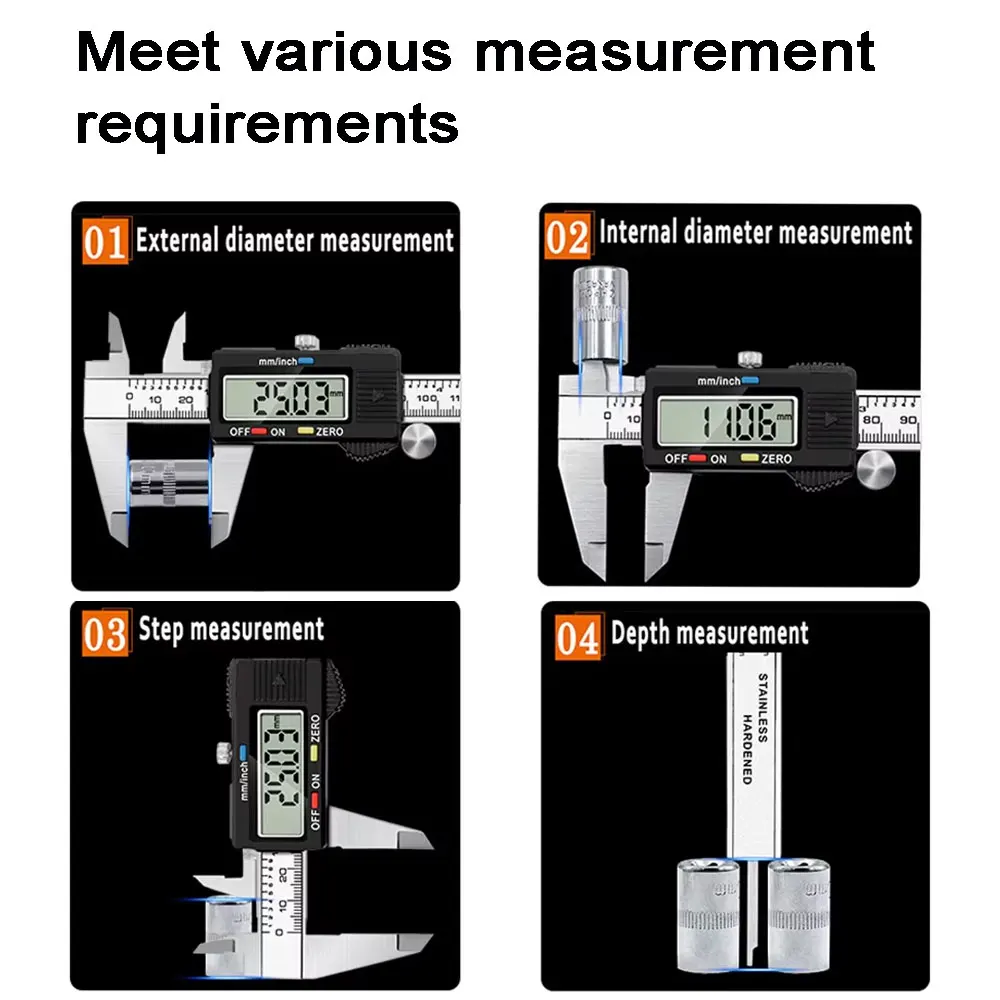 High Precision Digital Caliper - Digital Caliper 150Mm Stainless Steel ulasan dan harga