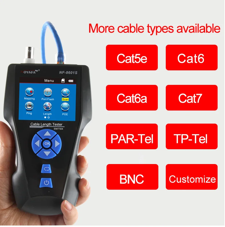 NOYAFA Line Finder Network tes - Test Instruments ulasan dan harga