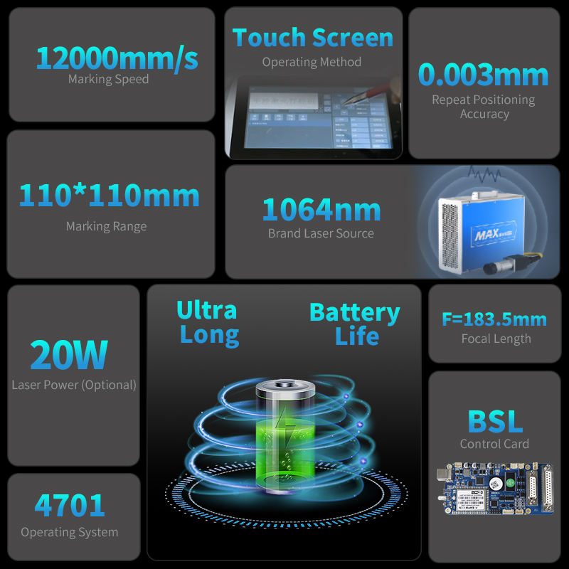 Good Price 20w 30w 50w Optical - Fiber Laser Marking Machine 30W ulasan dan harga