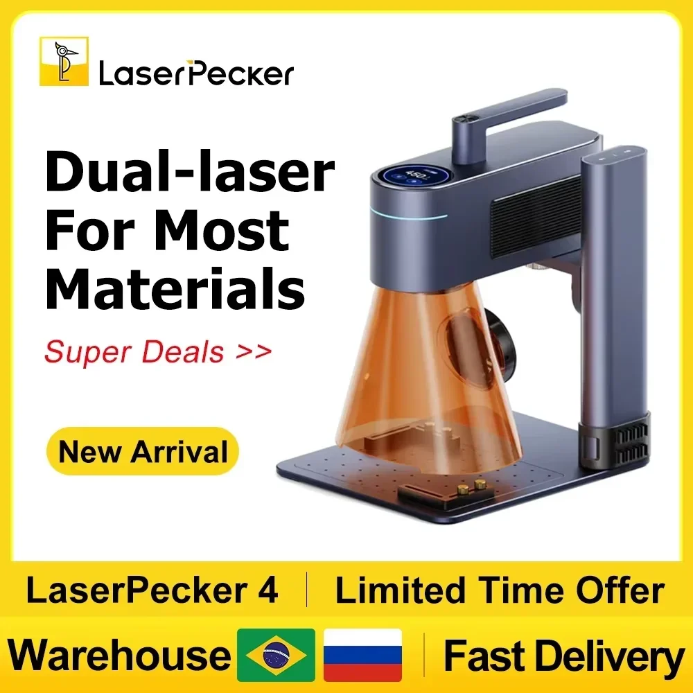 LASERPECKER 4 LP4 Laser Engrav - Fiber Laser Marking Machine 30W ulasan dan harga