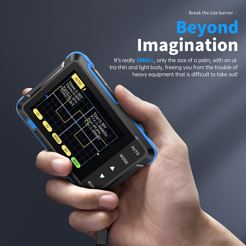 FNIRSI DSO152 Mini Handheld Di - Fnirsi Digital Oscilloscope Handheld ulasan dan harga