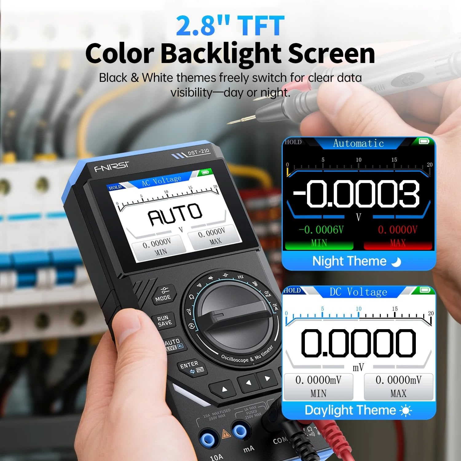 FNIRSI DST-210 Handheld Oscill - Fnirsi Digital Oscilloscope Handheld ulasan dan harga