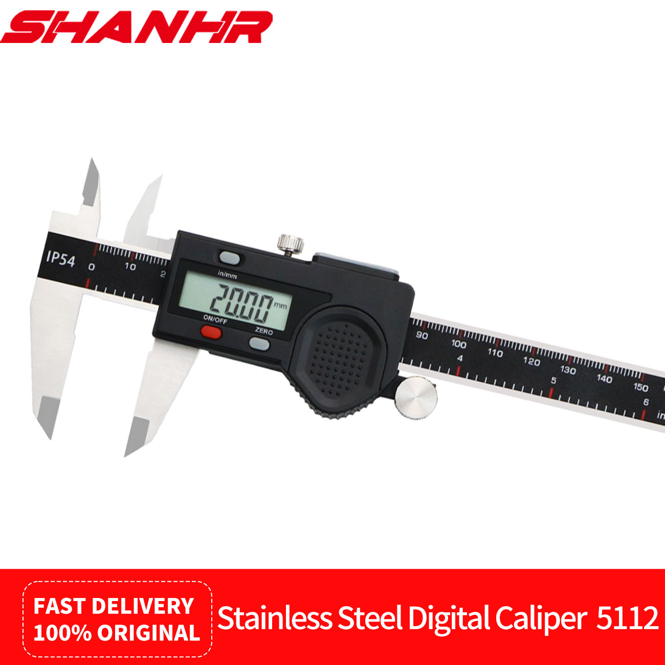 SHANHR IP54 Waterproof Digital - Digital Caliper 150Mm Stainless Steel ulasan dan harga