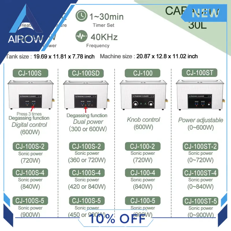 for 600W 30L Ultrasonic Cleane - Ultrasonic Cleaner 30L Industrial ulasan dan harga