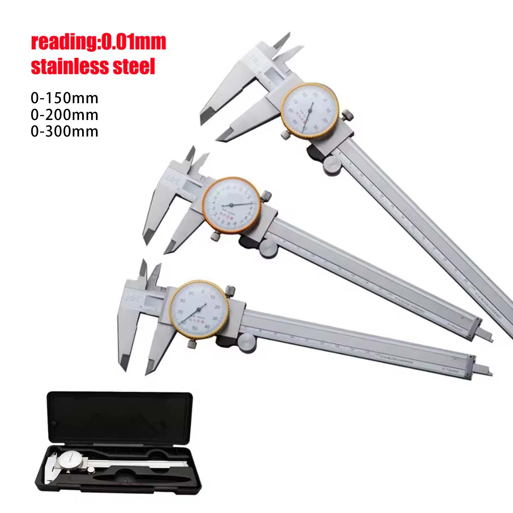 Dial Calipers  0.02mm High Pre - Digital Caliper 150Mm Stainless Steel ulasan dan harga