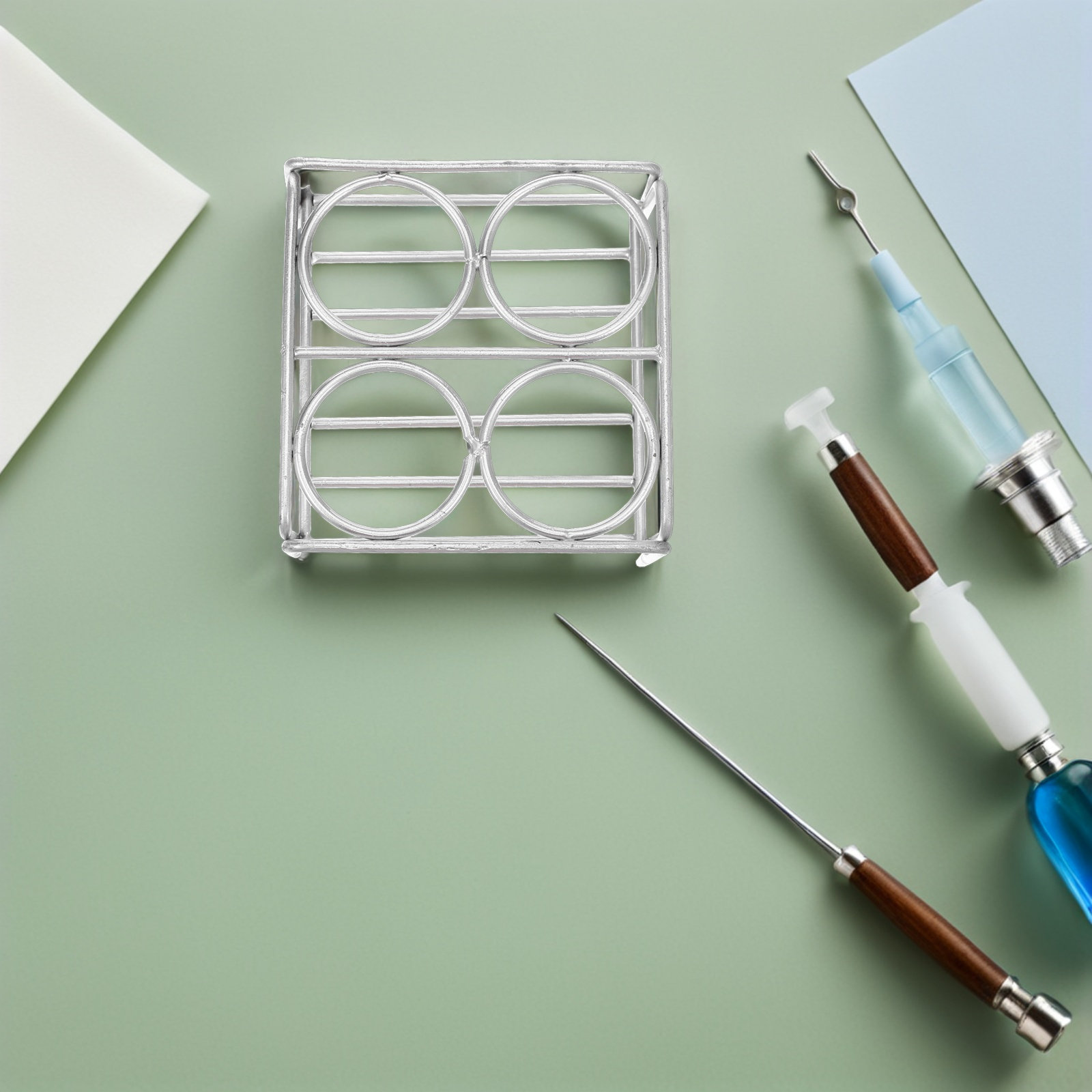 Laboratory Crucible Rack Wire  - Lab Equipment ulasan dan harga