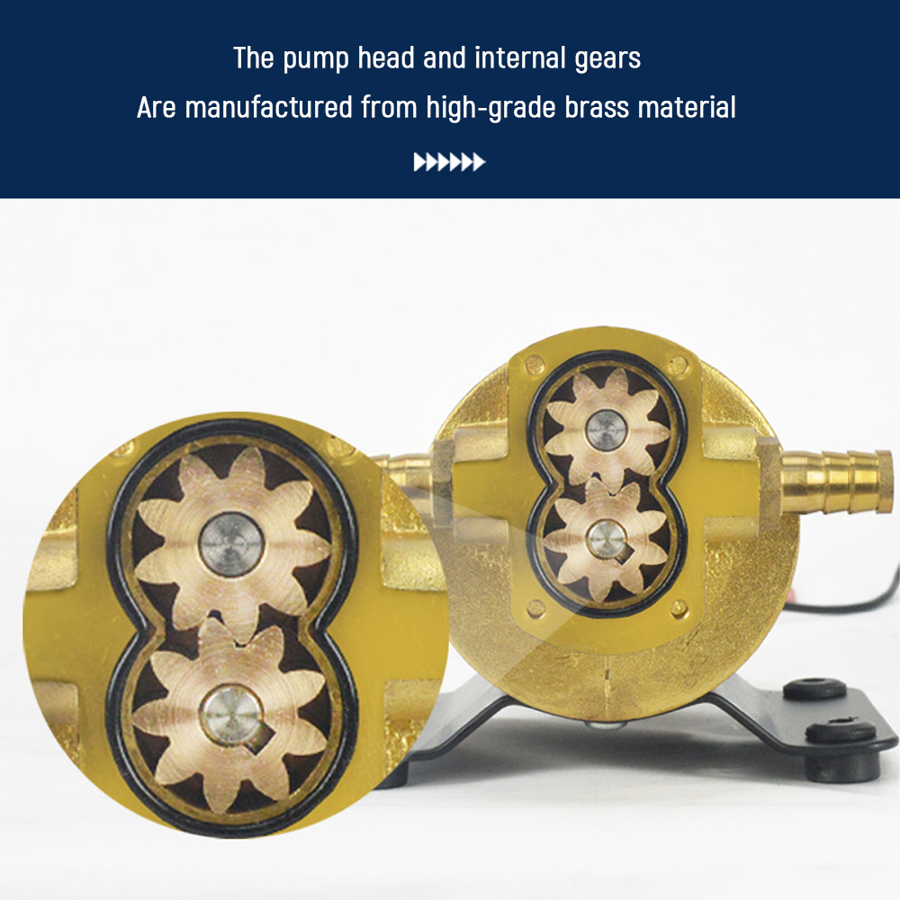 Gear Oil Pump 12V 24V Electric - Mini Peristaltic Pump 12V ulasan dan harga
