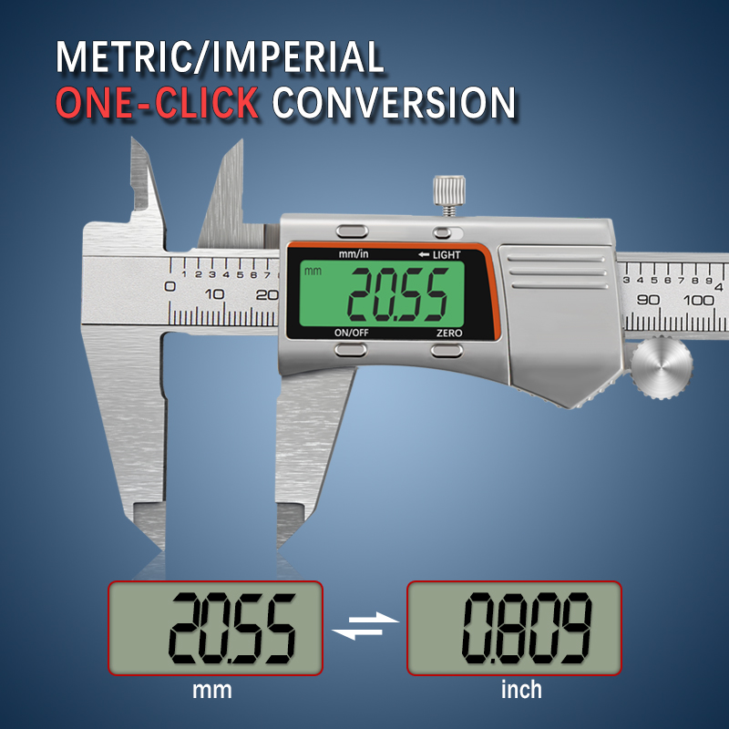 150mm Backlit Digital Caliper  - Digital Caliper 150Mm Stainless Steel ulasan dan harga