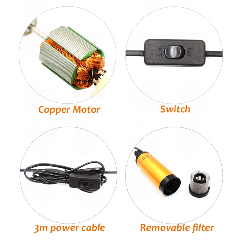 Mini Submersible Diesel Fuel T - Mini Peristaltic Pump 12V ulasan dan harga