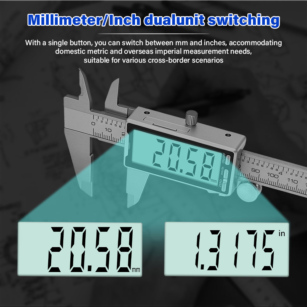 New 150mm 6 Inch Stainless Ste - Digital Caliper 150Mm Stainless Steel ulasan dan harga