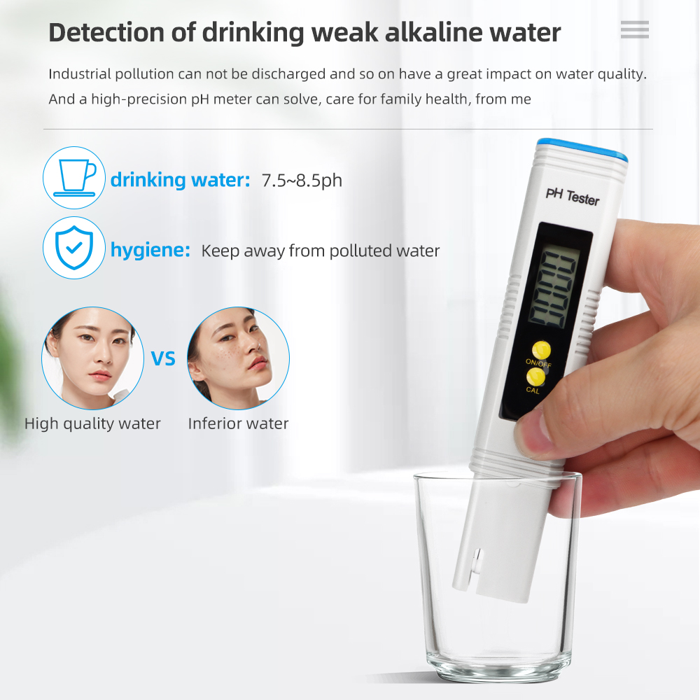 Water Quality Tester LCD Digit - Ph Meter Digital Water Tester ulasan dan harga