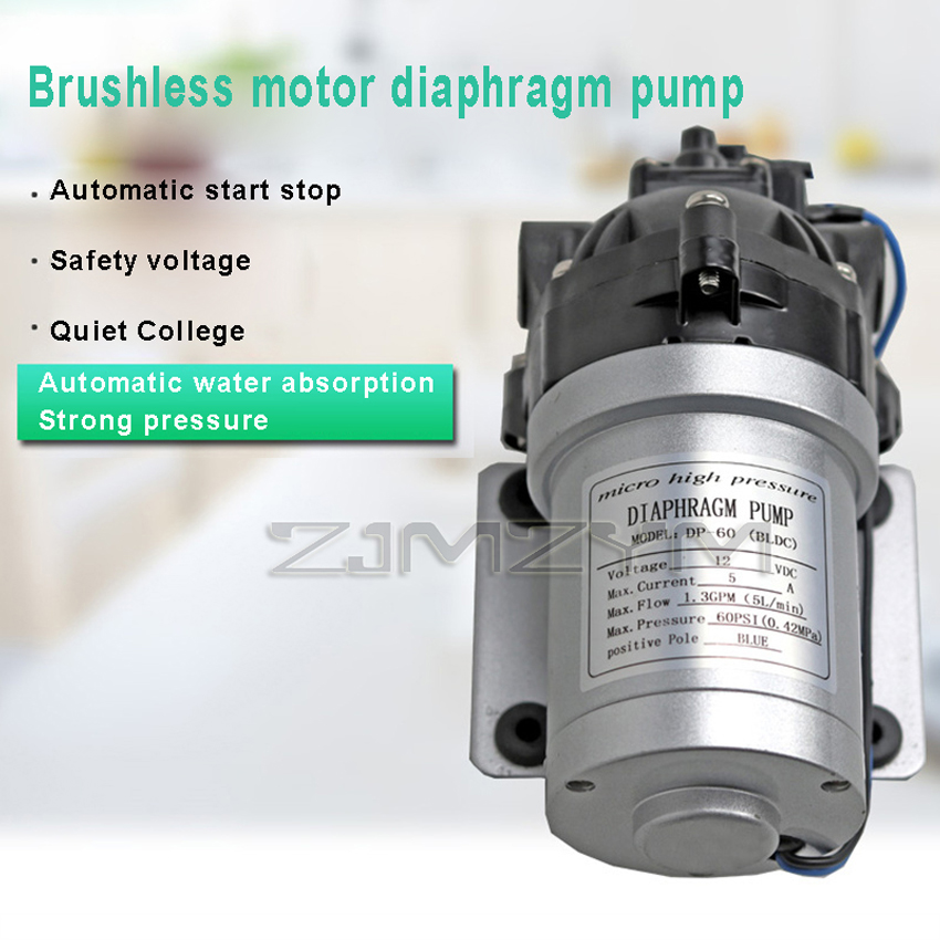 Brushless DC High Pressure Wat - Mini Peristaltic Pump 12V ulasan dan harga
