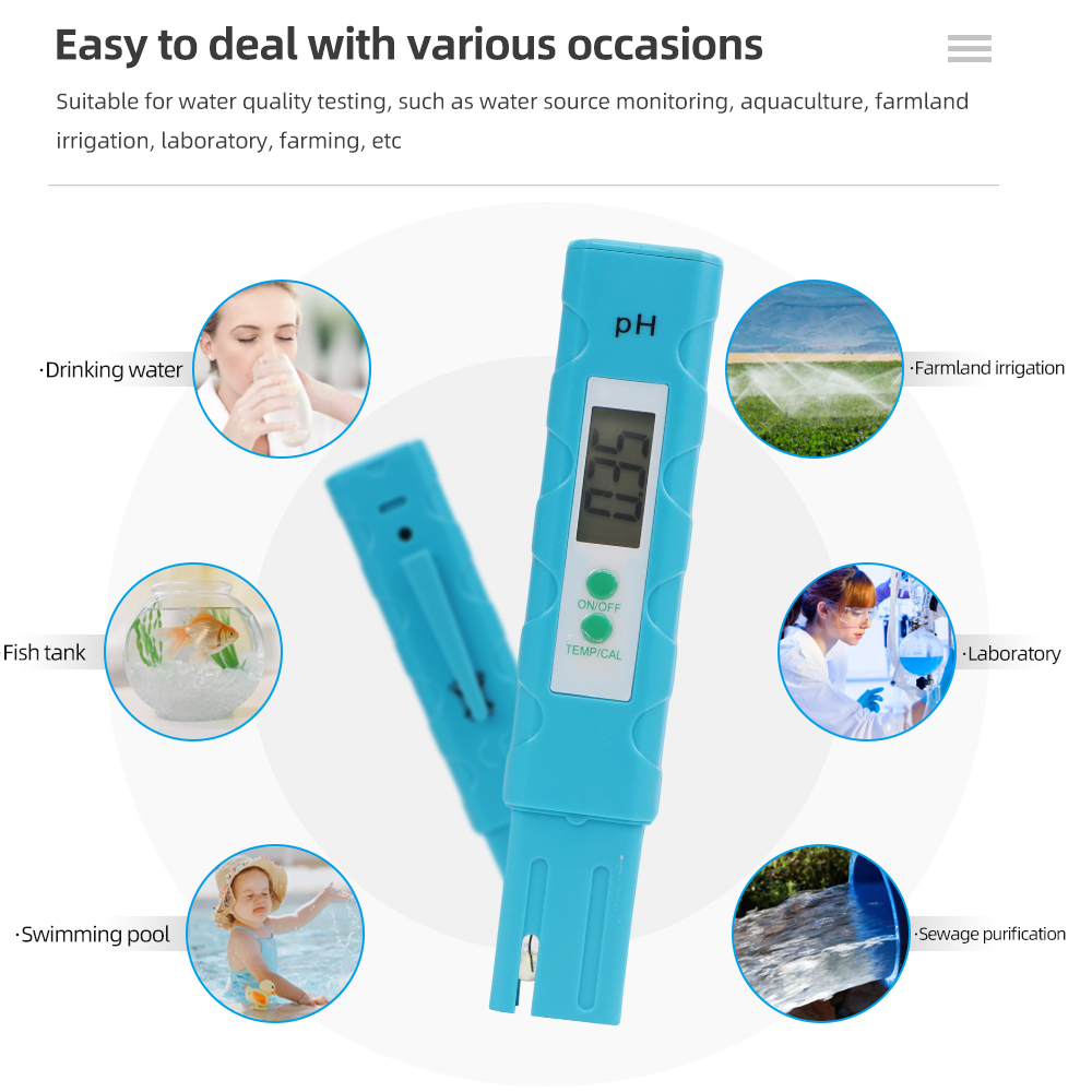 PH Meter Aquarium Pocket Pen 0 - Ph Meter Digital Water Tester ulasan dan harga