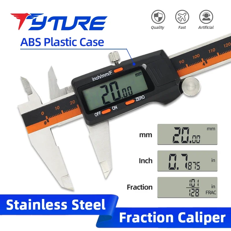 Fraction Metal Caliper Digital - Digital Caliper 150Mm Stainless Steel ulasan dan harga