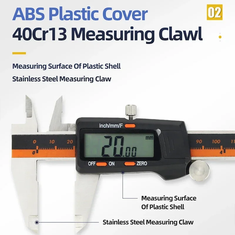 Fraction Metal Caliper Digital - Digital Caliper 150Mm Stainless Steel ulasan dan harga